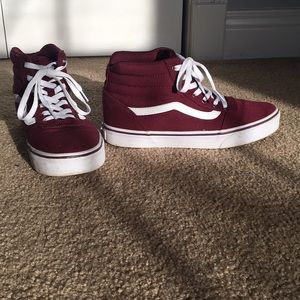 Maroon Vans